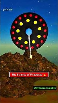 How Fireworks Work 🔥. #fireworks #sciencefacts #howitworks #amazingfacts #didyouknow #shorts