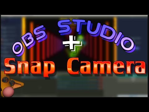 OBS Studio with Virtual Camera and Snap Camera!