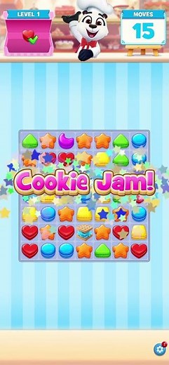 Cookie Jam Level 1