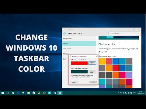 Change Taskbar Color Without Activate Windows 10 [Secret Method]