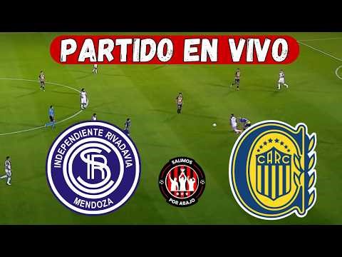 INDEPENDIENTE RIVADAVIA VS ROSARIO CENTRAL [ EN VIVO ]⚽️🔥 LIGA ARGENTINA 🔥FECHA 12 [FUTBOL HOY]
