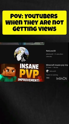 YouTubers When They are Not Getting views be Like: