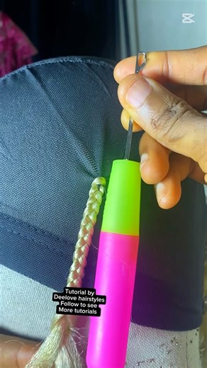 CROCHET BRAIDS ON MESH CAP TUTORIAL #wigcap #crochettutorial