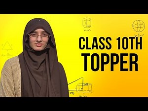 Class 10th 2025: Topper Rida Lone 500/500