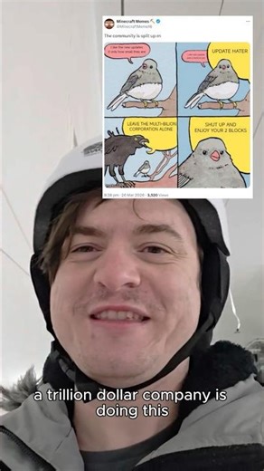 Minecraft Updates Got Smaller...