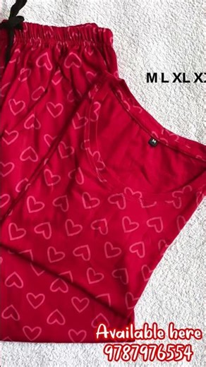 😍Women’s knitted cotton T-shirt with night pant😍