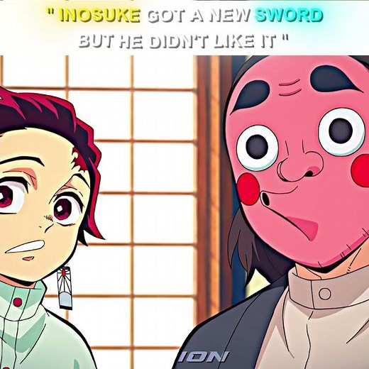Inosuke Broke His New Sword l Demon Slayer Edit