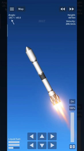 how to get to the moon in spaceflight simulator #spaceflightsimulator #sfs #shorts