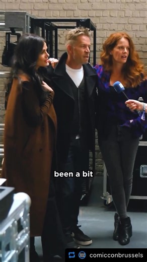 Once upon a time, Rebecca Mader - Official Fan Page Sean Maguire & The Lana Parrilla were here at Comic Con Brussels. That’s today, today is that time.#onceuponatime #comicconbrussels 🇧🇪🤍✨ ©: comicconbrussels | EvilRegal - Lana Parrilla