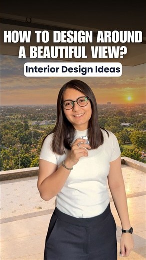 How To Design Around A Beautiful View 🌅 #beautifulview #interiordesign