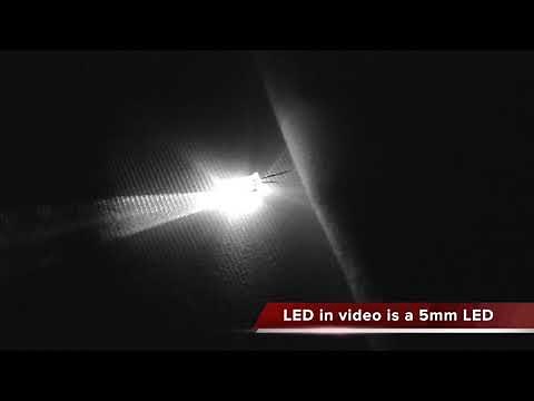 Fast Flashing / Blinking LED Demonstation (2Hz) - Lighthouse LEDs