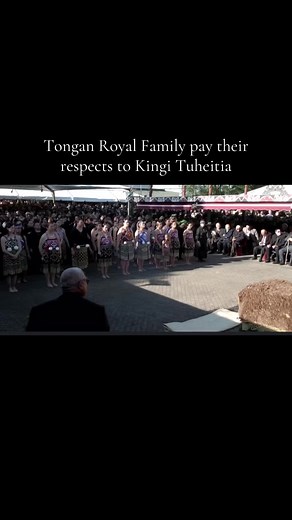 King Tupou VI & Royal Family Bid Farewell to Kingi Tuheitia | Kotahitanga with Love