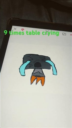 9 times table crying meme