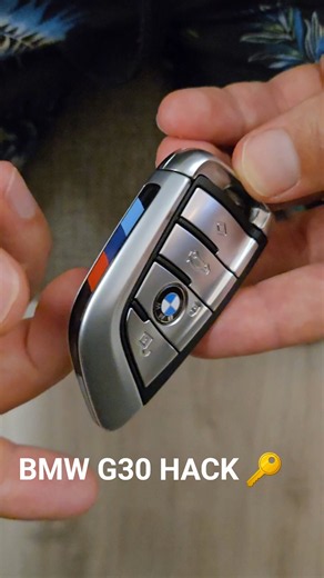 BMW G30 Smart Key Battery Replacement! 🔑⚡