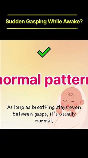 Why Does My Baby Gasp While Awake? Sudden Breathing Explained