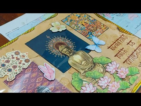 Buddha's path to enlightenment | class 12 history project... Complete project file...
