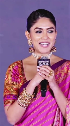 Mrunal Thakur Speech ❤️ Dacoit Pre-Release Event 🔥 #shorts Mrunal Thakur Emotional Speech 🥺