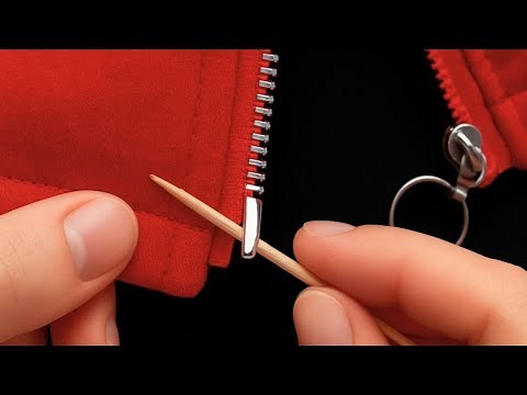 💡 3 Genius Zipper Repair Tricks You’ll Wish You Knew Sooner!