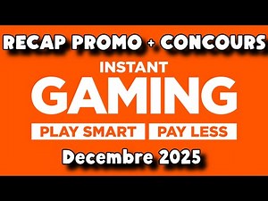 Buy your games cheaper on INSTANT GAMING (December 2025) + Contest!