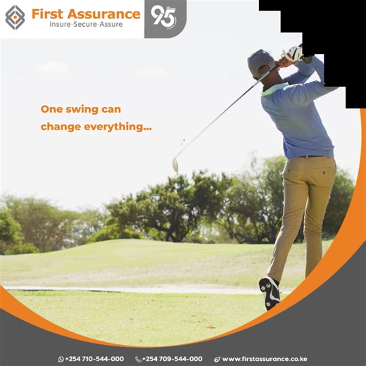 424K views · 117 reactions | Every heartbeat matters, on the course and in life. One perfect swing makes the game, but protecting your heart and future makes all the difference. With Golf Insurance, every swing is covered, so you can focus on the game you love. Learn More At: https://firstassurance.co.ke/golfers-insurance/ #FirstAssurance95 #FirstThingsFirst #MakosaHufanyika | First Assurance | Facebook