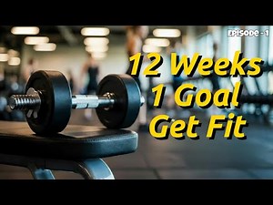 12 Weeks. 1 Goal. Get Fit. | Episode 1 Gym Vlog