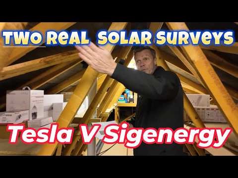 Two Real Solar Surveys | Tesla Powerwall vs Sigenergy Full Home Backup Systems