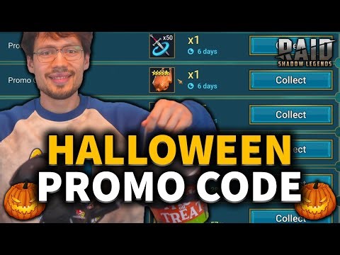 New Halloween Promo Code for All Players for Grabs! [ Raid Shadow Legends ]