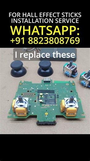 PS5 and Xbox Controllers Hall Effect Sticks Installation Service Now in India! (No Drift Forever!)