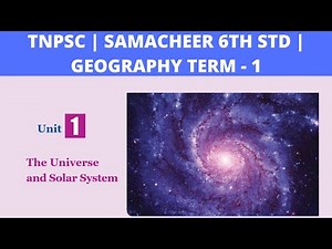 TNPSC | TN Samacheer 6th Std Geography Term - 1 | 1. The Universe & Solar System | Book Back Q & A