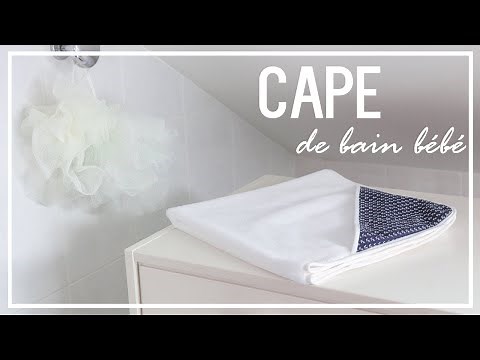 DIY Sewing - Sew a Baby Bath Cape in 30 Minutes | Cecile