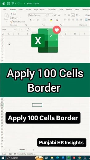 How to select a Range of cells in excel