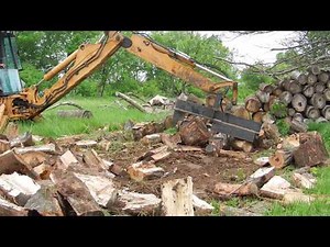 Backhoe Log Splitter
