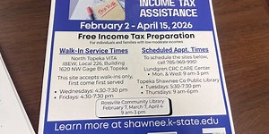 Shawnee County K-State Extension Office starts its tax assistance program
