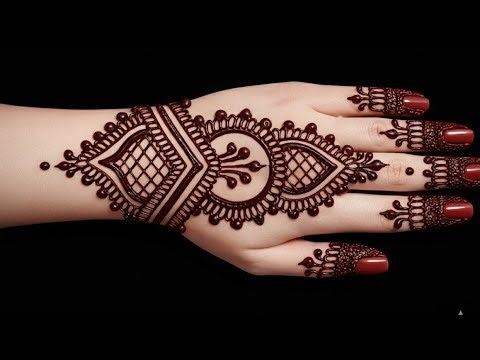 mehndi design | cone designs | mehndi designs | mehandi design simple | front hand mehndi design