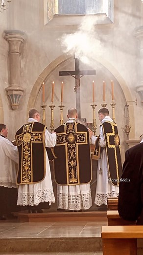 Crux Fidelis | Just two weeks away from that special time of the year when Holy Mother Church relives the sacred drama of salvation through her most... | Instagram