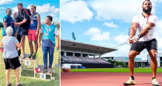 Athlétisme : Début de saison maîtrisé pour le lanceur de Marteau, Jean Ian Carré, à La Réunion