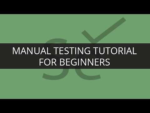 Manual Testing Tutorial for Beginners |Manual Testing Tutorial |Selenium Webdriver Tutorial |Edureka
