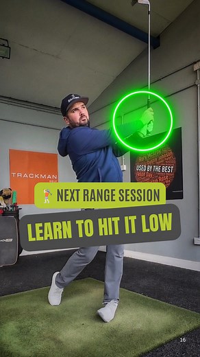 🎯 Want to flight it LOW and keep it under control? Here’s a simple setup that helps you hit it low with confidence 👇 Whether it’s windy, you’re playing a punch shot, or just want that reliable fairway finder — these 3 steps will help you master low ball flight: 1️⃣ Ball back in your stance 2️⃣ Weight forward at address 3️⃣ Shorter, more controlled follow through 💡 This setup naturally keeps your loft and flight down — no need to “hit down” harder! 🌬️ Perfect for windy rounds or when you need