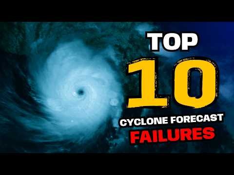 Top 10 Cyclone Forecasting busts that shocked everyone