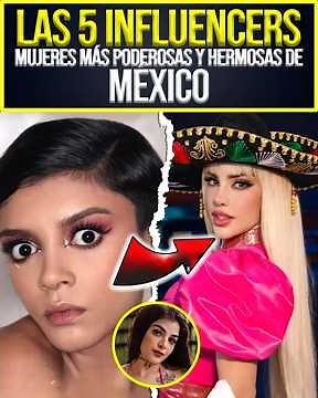 The 5 Most Powerful and Beautiful Influencers in Mexico😳🔥 #celebrities