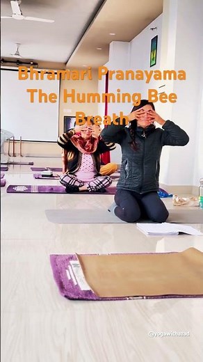 Bhramari Pranayama for Instant Calm | Humming Bee Breath for Stress Relief | Reduce Anxiety