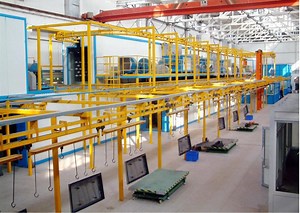 [Hot Item] Electric Car Vehicle Automatic Powder Coating Line Industrial Powder Coating Plant Line