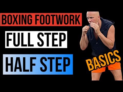 Boxing basics: footwork full step + half step