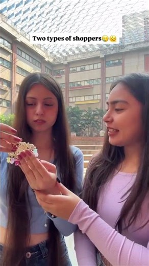 pov : two types of shopper Girls be like.......?