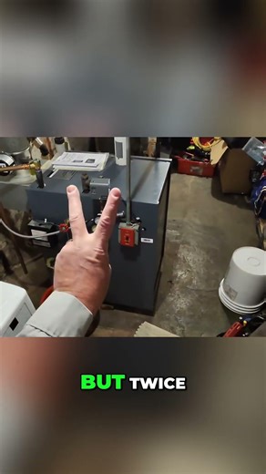 Boiler Check: Thermostat, Vent, and Relief Valve Verified! #shorts