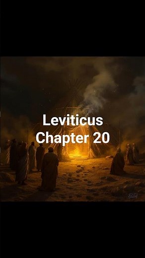 Leviticus Chapter 20 | Punishments for Sin #scriptureexplained #biblestories #bible
