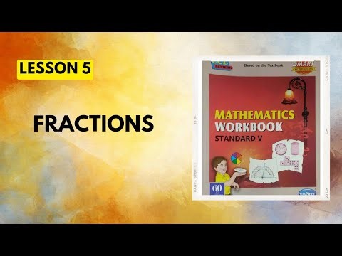 Std 5|Lesson 5|Fractions|Maths Workbook Question Answers