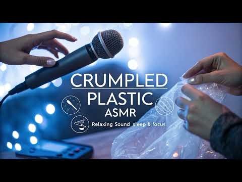 Crumpled Plastic ASMR | Ultimate Relaxing Sound for Deep Sleep & Stress Relief ✨