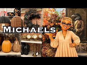 Michaels Fall Decor • Shop With Me Store Walkthrough | Viral Fall Stems & New Fall Finds