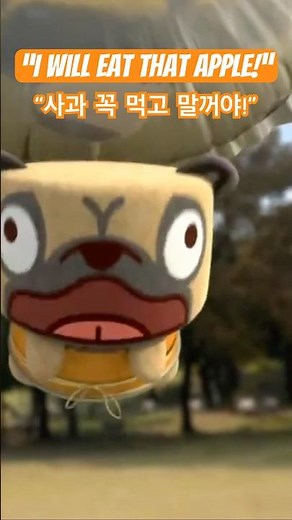 #canimals “I Will Eat That Apple! #”캐니멀 “사과! 꼭 먹고말꺼야!” #anime #funny